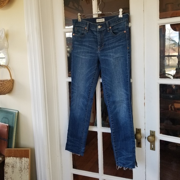 Madewell Denim - Madewell - High Riser Skinny Jeans - Split Ankle